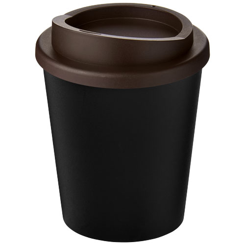 Gobelet recyclé promotionnel Espresso Eco de 250 ml Americano® Noir et Marron